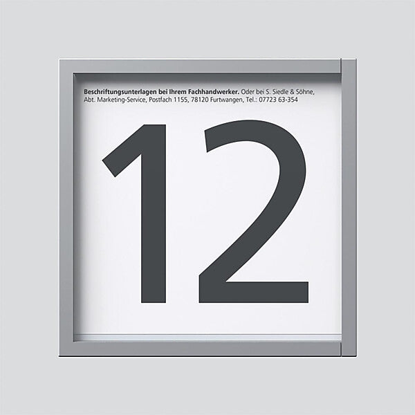 Siedle Info-Modul si/met IM 612-0 SM